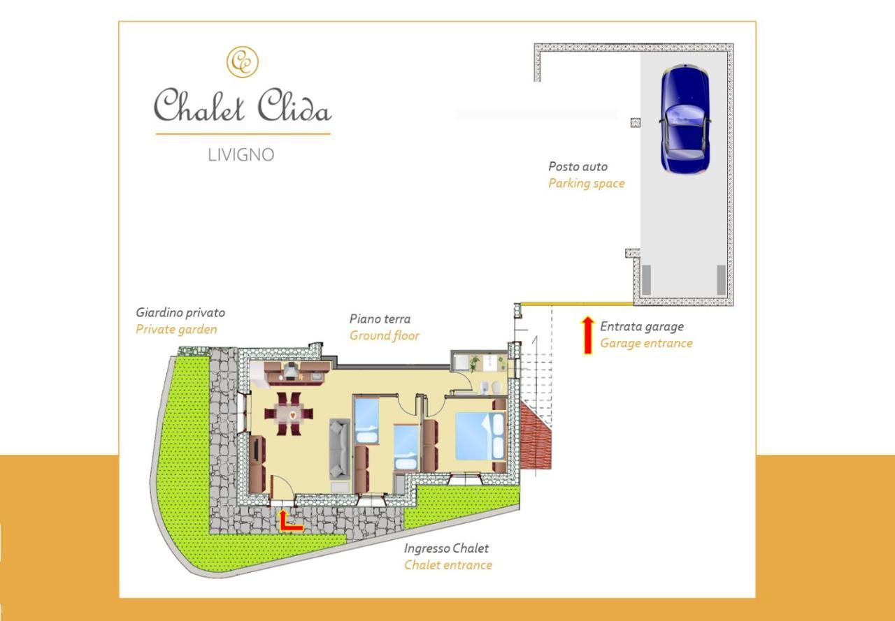 Chalet Clida Livigno Esterno foto